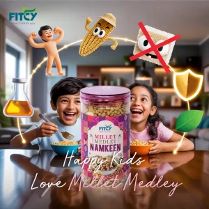 MIllet Medley.5 Millet Medley Namkeen Combo
